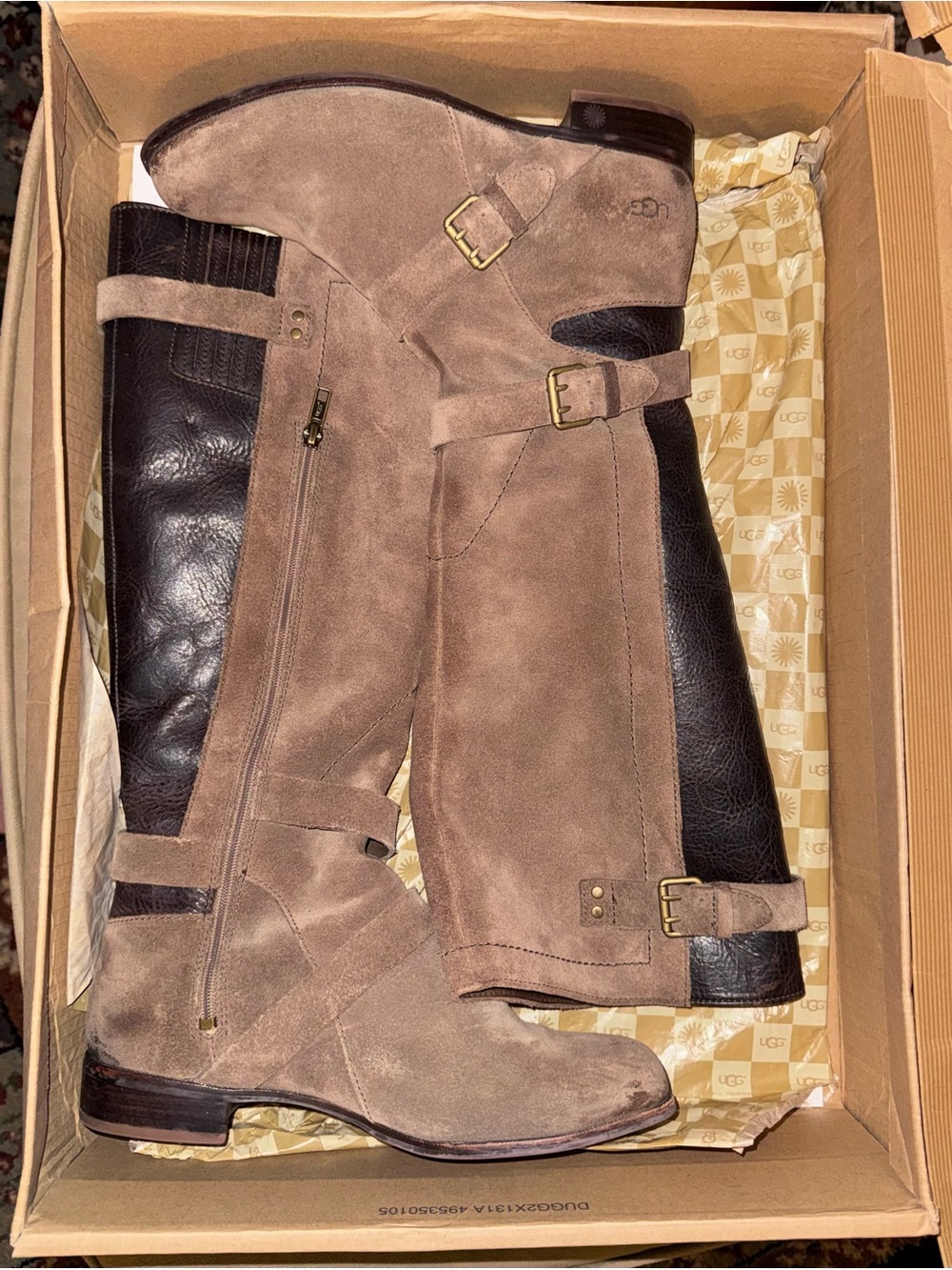 Vintage UGG “Cydnee” Tall Riding Boots